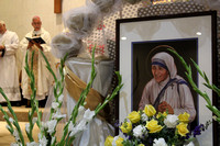 Mother Teresa Mass OLGC LR 09-05-16