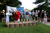 Groundbreaking at Christ the King, Little Rock