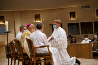 Diaconate candidates installed acolytes 09-12-20